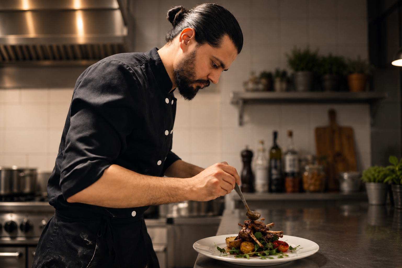 Qutaiba Adnan, home cook from Gothenburg